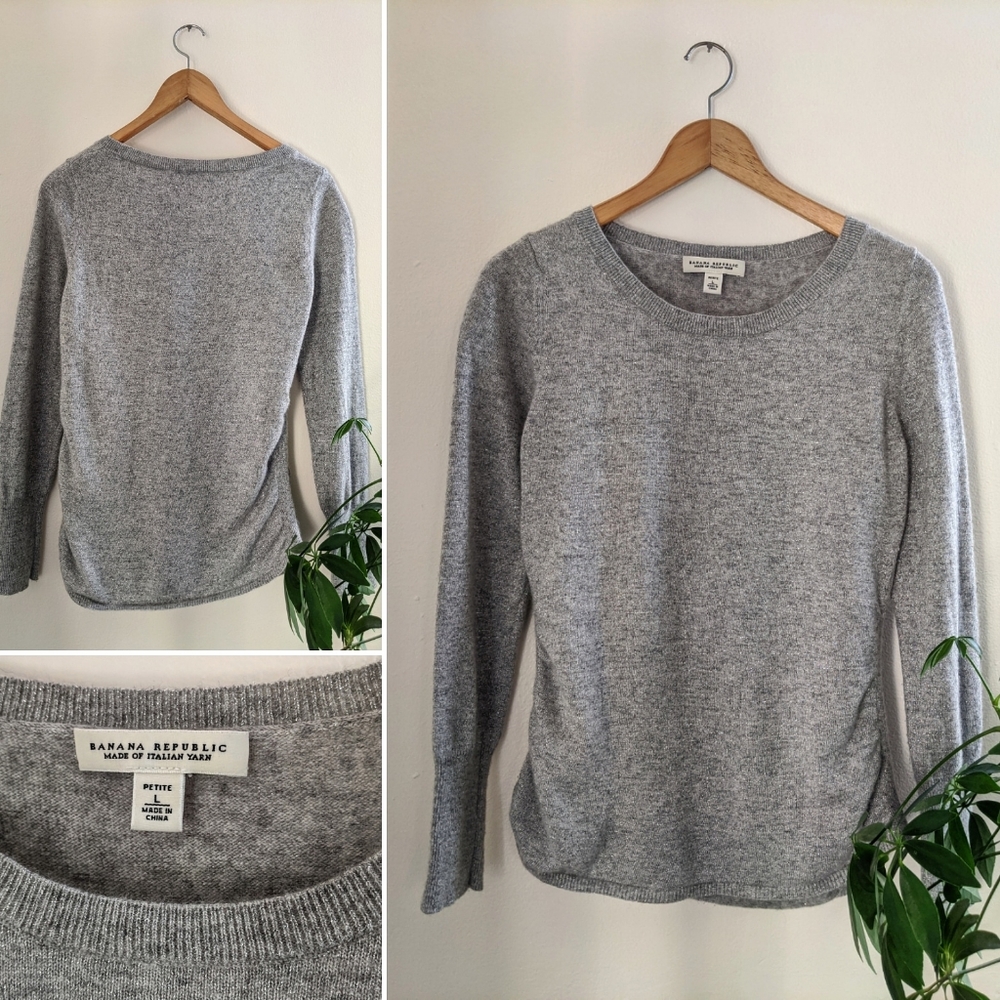 Banana Republic Silver Sweater